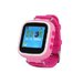 Ceas Smartwatch cu GPS Copii iUni Q80, Telefon incorporat, Buton SOS, Bluetooth, Roz